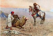 unknow artist Arab or Arabic people and life. Orientalism oil paintings  402 oil on canvas